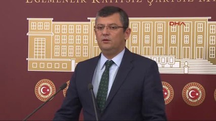 CHP'li Özel, Meclis'te Düzenlediği Basın Toplantısında Konuştu