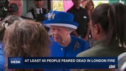 i24NEWS DESK | At least 65 people feared dead in London fire | Friday, June 16th 2017