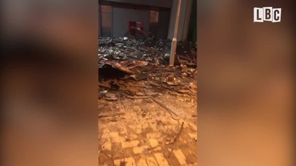 Harrowing Footage Shows Devestation Inside Grenfell Tower