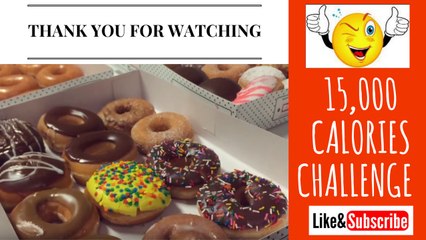 15,000 CALORIES ULTIMATE KRISPY KREME CHALLENGE