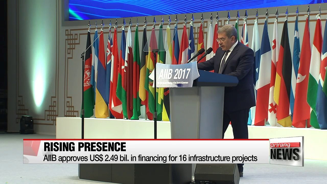 Korea to support AIIB's efforts for sustainable infrastructure