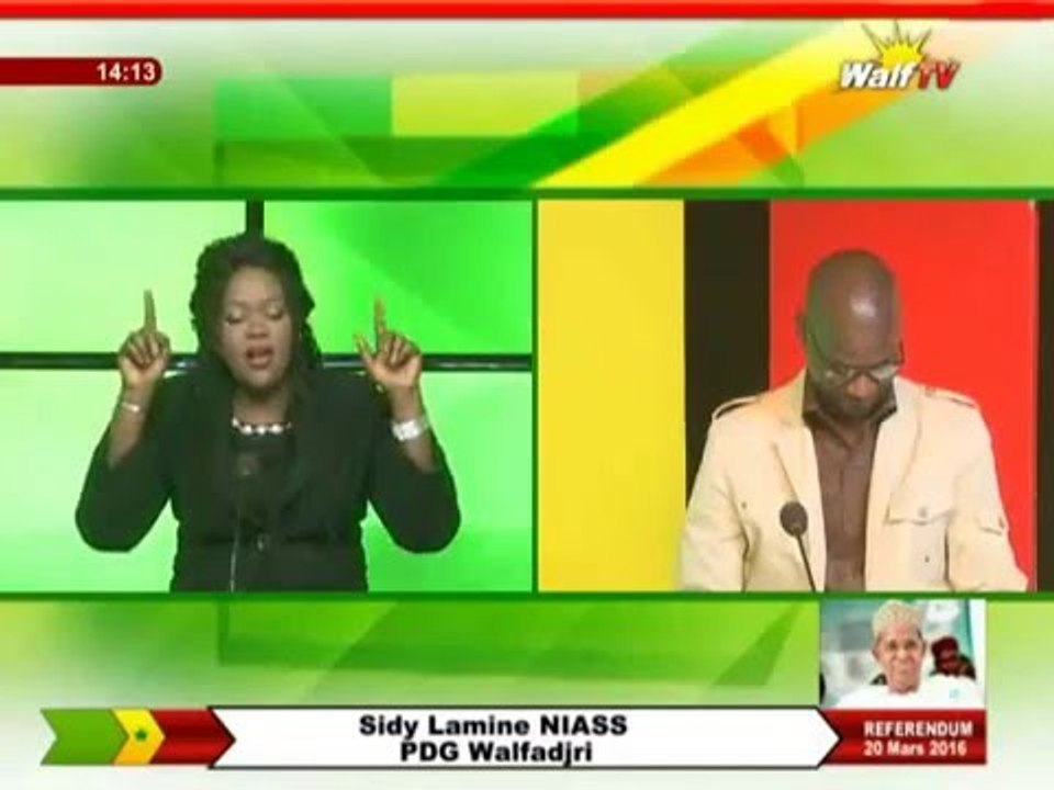 Sidy Lamine Niass annonce en direct les projets du gouvernement de mettre fin aux programmes de Walf