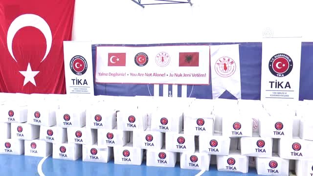 Tika'dan Arnavutluk'ta Yetimlere Yardım