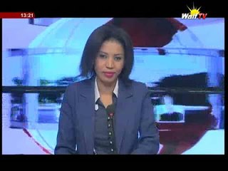 Journal 13H du 21 mars 2016 sur WalfTV