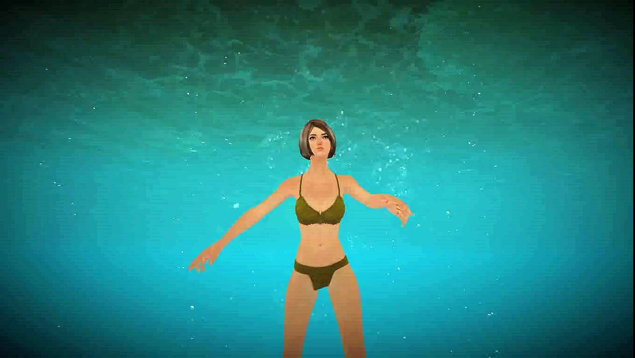 Guild Wars 2 (Sexy Bikini Girl) stay underwater (5)