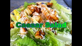 CAESAR SALAD - easy food recipes for beginners to make at home