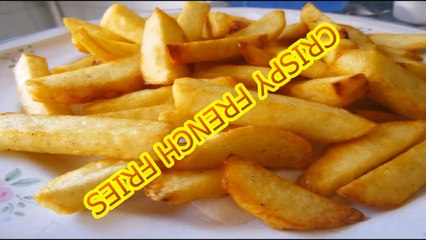 Descargar video: CRISPY FRENCH FRIES - easy potato recipes for beginners to make at home