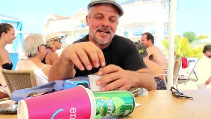 Ils font de la planche à voile à la papa (images F. Moreau)
