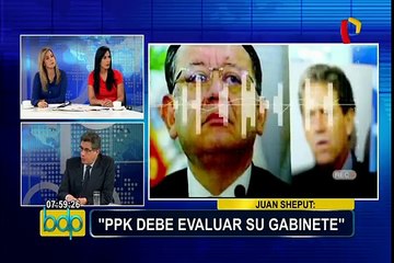 Juan Sheput aseguró que el ministro Thorne sabrá explicar el audio con el contralor