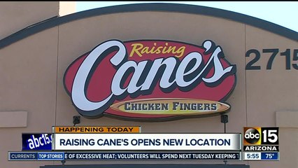 Raising Cane's opening new location