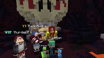 Friends Murder Party in Minecraft DOLLASTIC PLAYS with Gamer Chad & RadioJh Games Audrey!