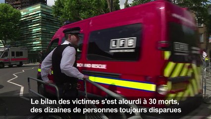 L'incendie de la tour Grenfell à Londres a été éteint (police)