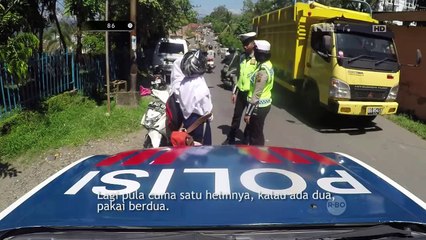 Anak Ini Diantar Petugas Pulang Karena Membawa Motor Tanpa SIM - 86