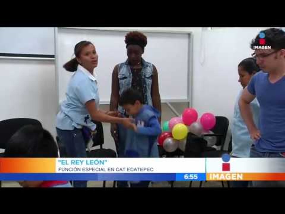 Función especial del Rey León con autistas | Imagen Noticias con Francisco Zea