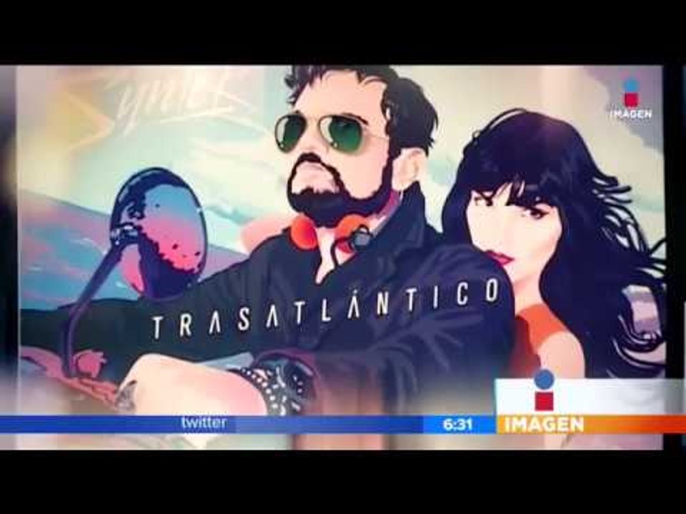 "Trasatlántico" Lo nuevo de Aleks Syntek | Imagen Noticias con Francisco Zea