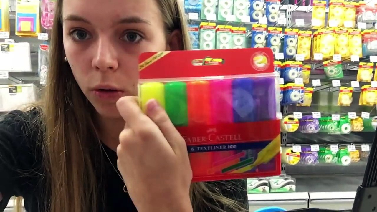 Back To School Supplies Haul 2016 2017 Shopping Vlog!!