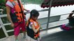 Chine: cartables et gilets de sauvetage pour se rendre à l'école