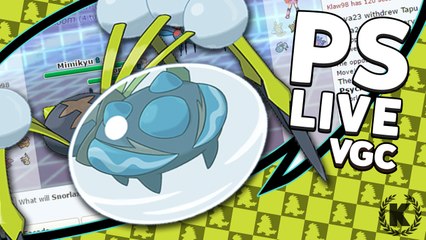 "NÃO SUBESTIME O ARAQUANID" - Pokémon Sun & Moon Showdown Live (VGC) || Klaw Office