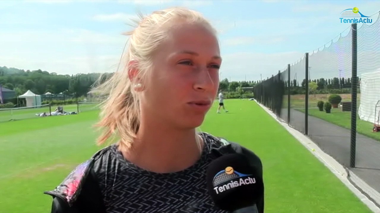 Wimbledon 2017 (Q) - Myrtille Georges : "Si je peux passer le max de tours, ça sera parfait !"