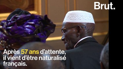 Après 57 ans d'attente, Yoro Diao, tirailleur sénégalais, vient d'être naturalisé français