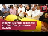 Perredistas exigen esclarecer el asesinato del secretario general de Guerrero