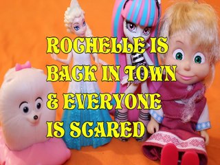 Toy ROCHELLE GOYLE  IS BACK IN TOWN & EVERYONE IS SCARED + GIDGET ELSA MASHA & THE BEAR TSLOP