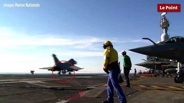 Aéronavale : entraînement des pilotes du Charles de Gaulle