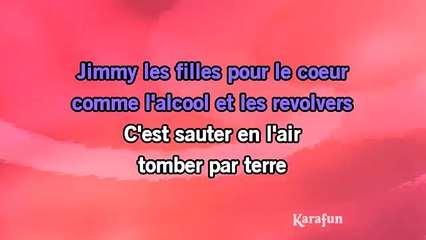 Amandine Bourgeois - La ballade de Jim KARAOKE / INSTRUMENTAL