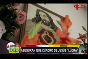 México: pobladores de Pachuquilla aseguran que cuadro de Jesucristo llora