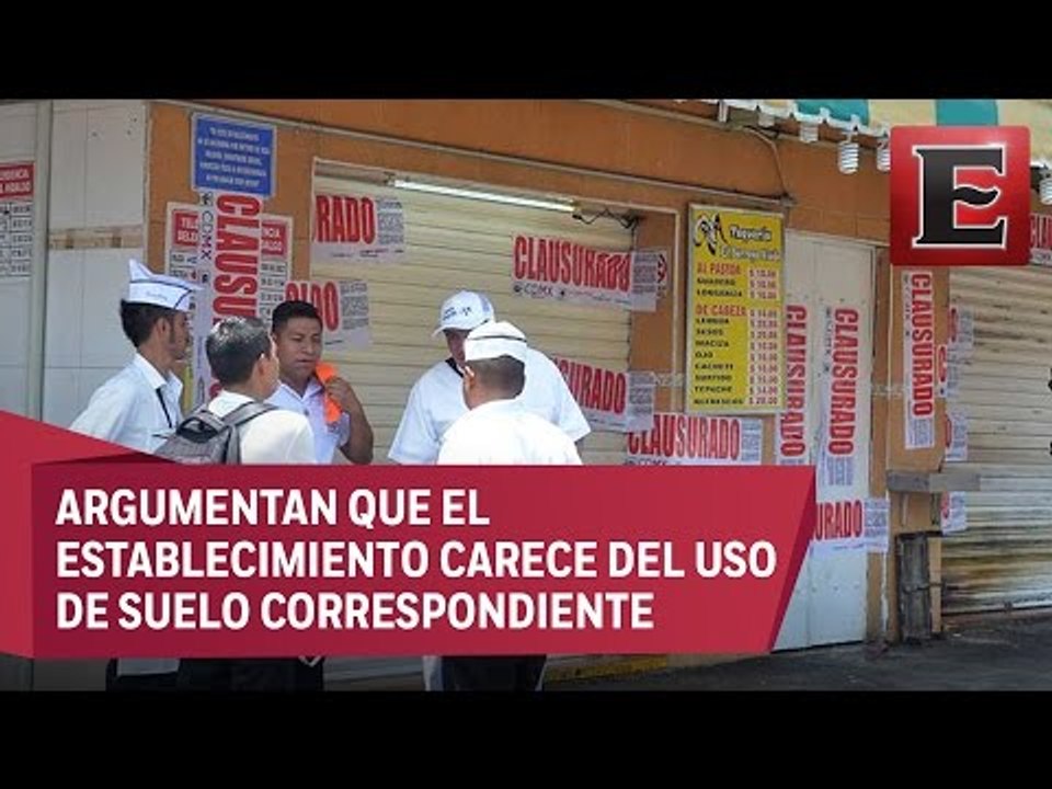 Clausuran la taquería El Borrego Viudo por irregularidades