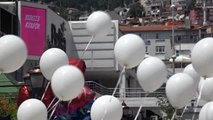 Kocaeli Gülmen ve Özakça Için Gökyüzüne 100 Balon Bıraktılar