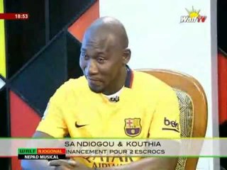 SA NDIOGOU ET KHOUTHIA DANS NEPAD MUSICAL