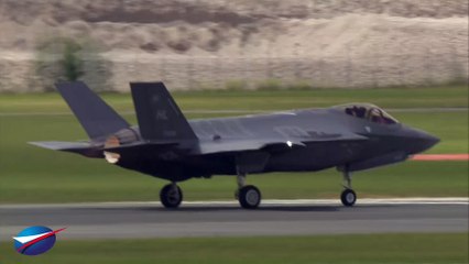 2ème Vol d'entrainement du F35 - 3 caméras et micro ajusté