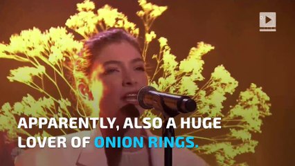 Lorde confesses she ran a secret onion ring Instagram
