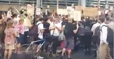 #Justice4Grenfell Protesters Gather Outside the Home Office