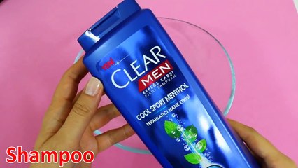 Descargar video: Shampoo Fluffy Slime with Clear Glue, No Borax, No Salt, DIY Shampoo Slime, No Shaving