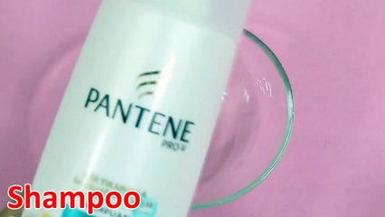 No Glue Clear Slime with Shampoo and Salt, How to make Clear Slime only 2 Ingr