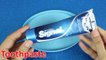 How to Make Toothpaste Slime with Salt, Toothpaste and Salt Slime Without Glue!, 2 ingredients Slime - You