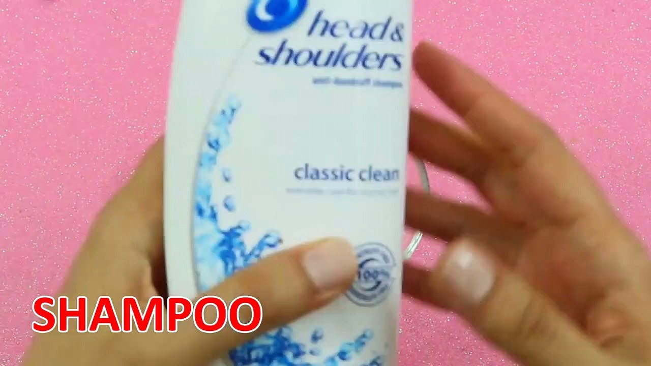 REAL !! Shampoo and Salt Slime, How to Make Slime with Only Shampoo and Salt , No Bo