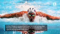Michael Phelps is going to race a great white shark for Shark Week