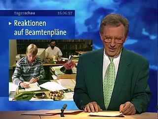 Tagesschau | 16. Juni 1997 20:00 Uhr (mit Joachim Brauner) | Das Erste