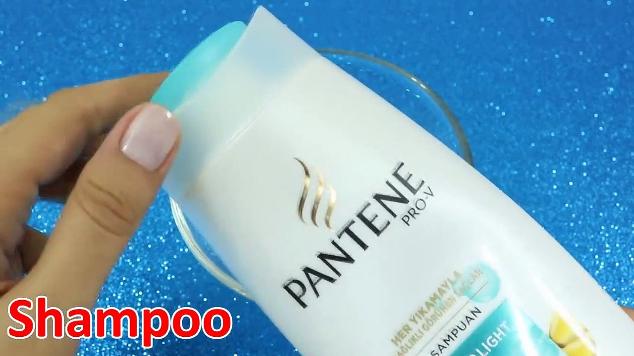 Real 1 ingredient Slime,only Shampoo,Easy Slime Recipe, No Glue,No