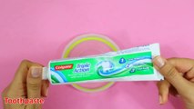 NO GLUE !!! How to Make Shampoo and Toothpaste Slime ! No Glue, No Borax, No Liquid Deterg