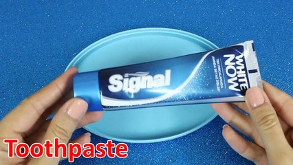 How to Make Toothpaste Slime with Salt, Toothpaste and Salt Slime Without Glue!, 2 ingredients Slime - YouTu