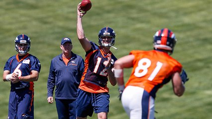 Who is leading race to be Broncos' starting QB?
