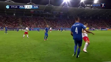 Pavol Safranko  Goal HD - Poland U21 1 - 2  Slovakia U21 16.06.2017 HD