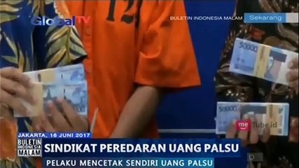 Bareskrim Bongkar Sindikat Peredaran Uang Palsu