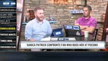 Danica Patrick Confronts Fan Who Boos Her At Pocono