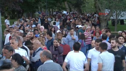 Maçka Parkı'ndaki Adalet Nöbetinde Ikinci Gün Tamamlandı