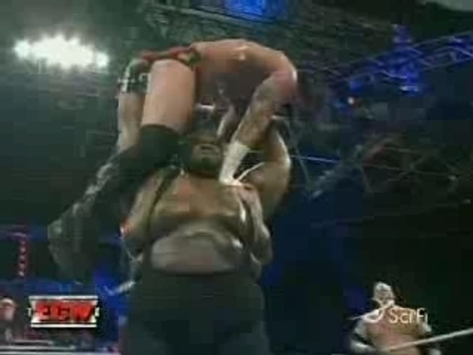 CM Punk & Kane vs John Morrison, The Miz, Big Daddy V 1of 2